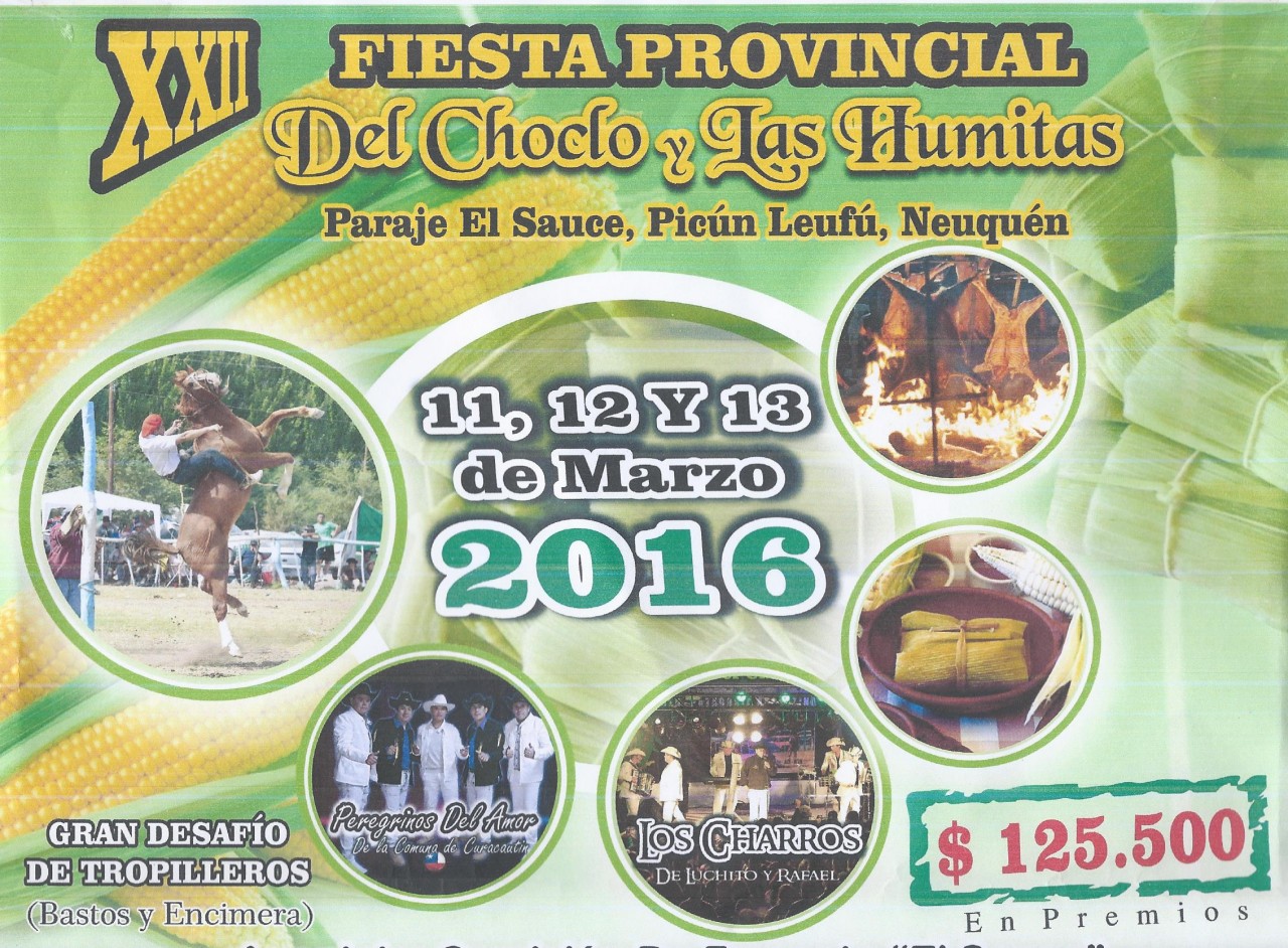 Afiche Fiesta Provincial del Choclo y la Humita