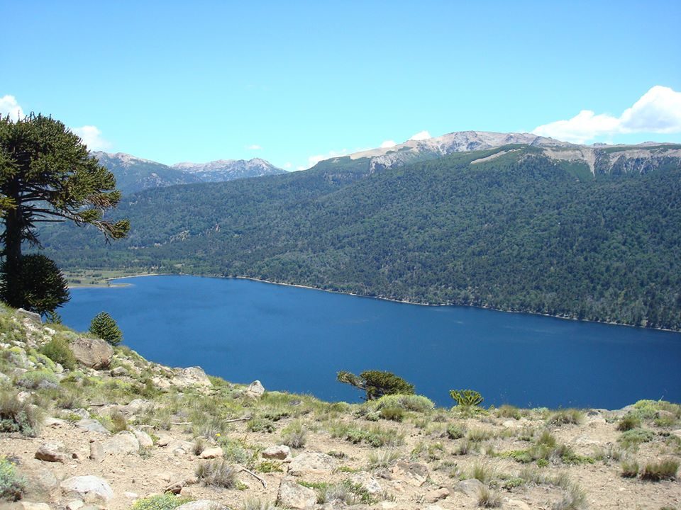 lago Ruca Choroy (etapa más alta, 2000 msnm)