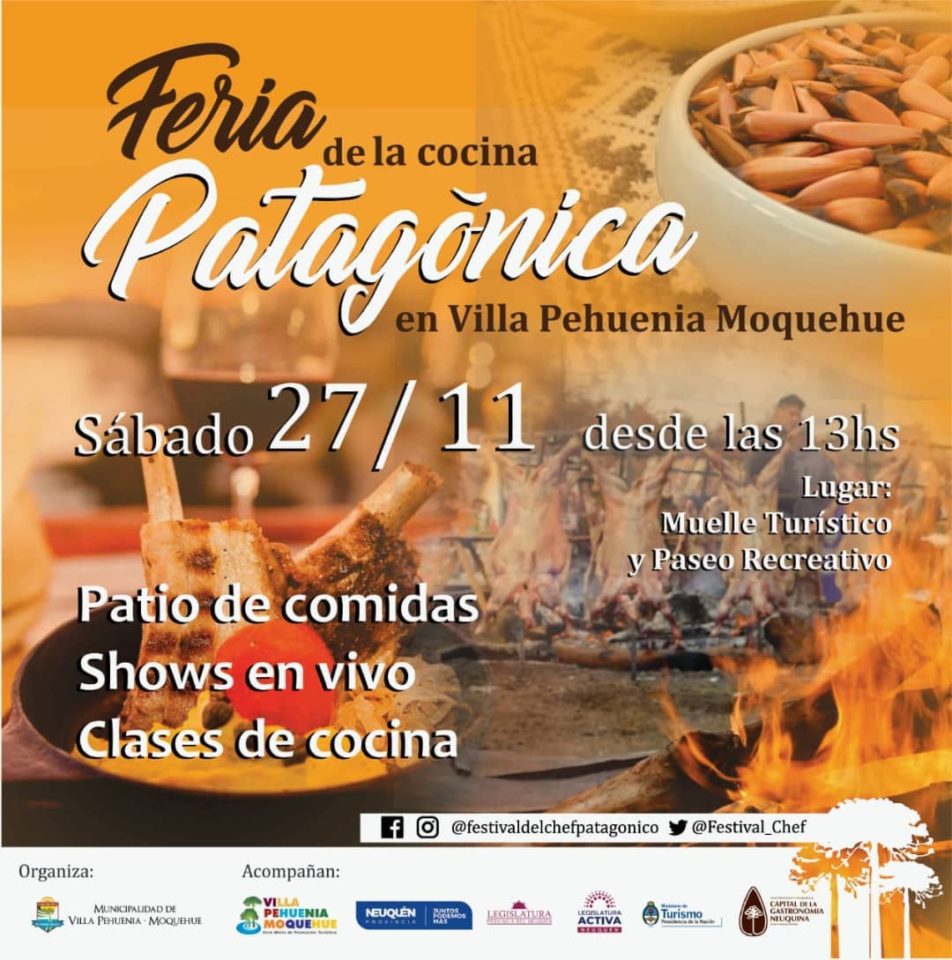Feria de la cocina patagónica en Villa Pehuenia